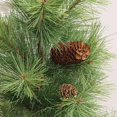 Forest Path Pine Tree in Burlap Base 3ft - The Fox Decor